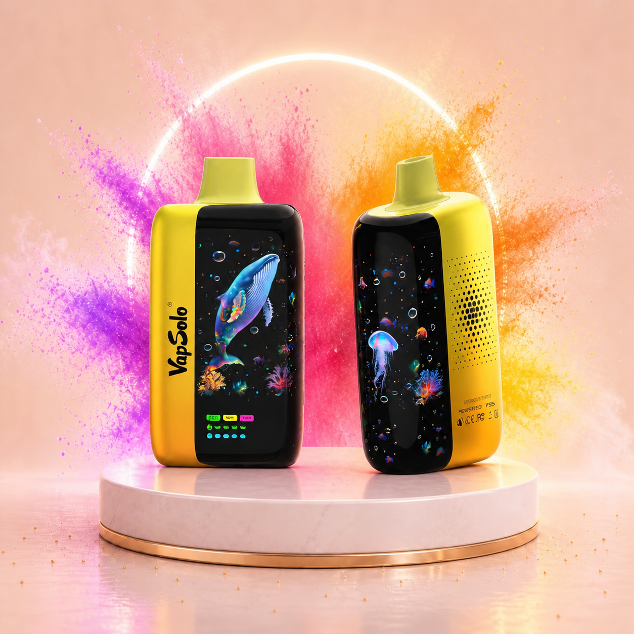 VapSolo Master 70K muitos puffs vape descartável sabores de vape